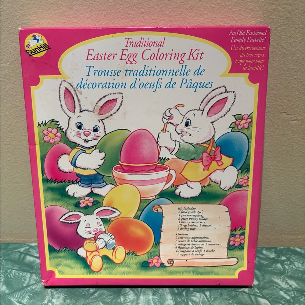 Vintage Easter Egg Decorating Kit New in Box 1997
